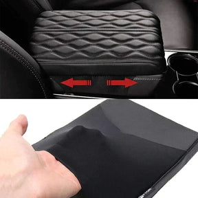 Capa de Couro para Apoio de Braço Automotivo - LeatherArm